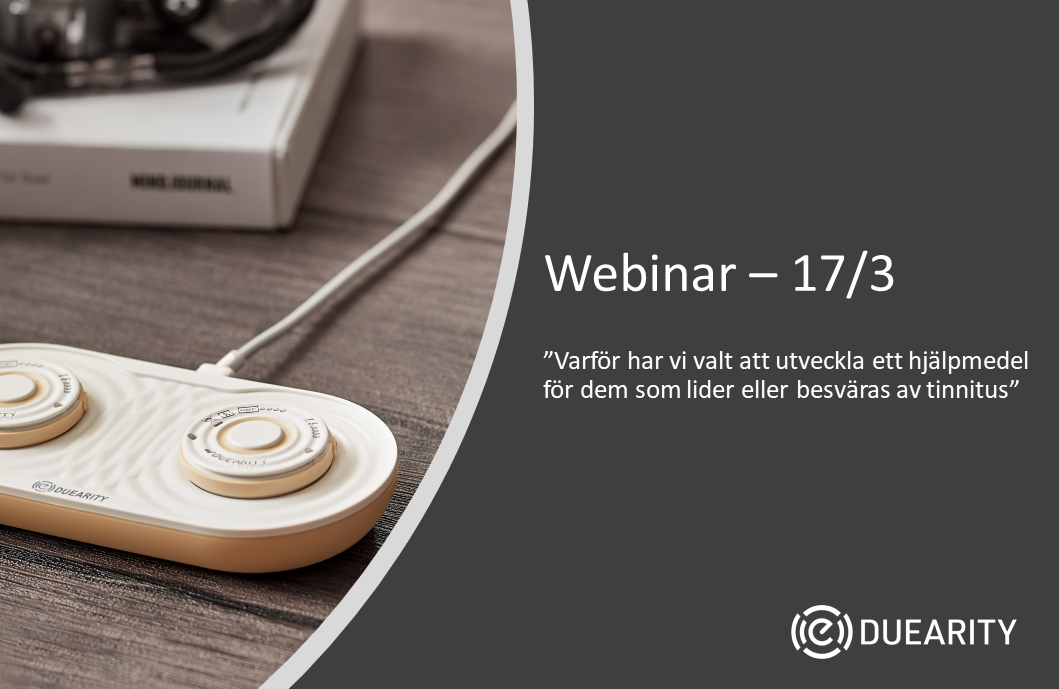 Webinar 3 med Duearity