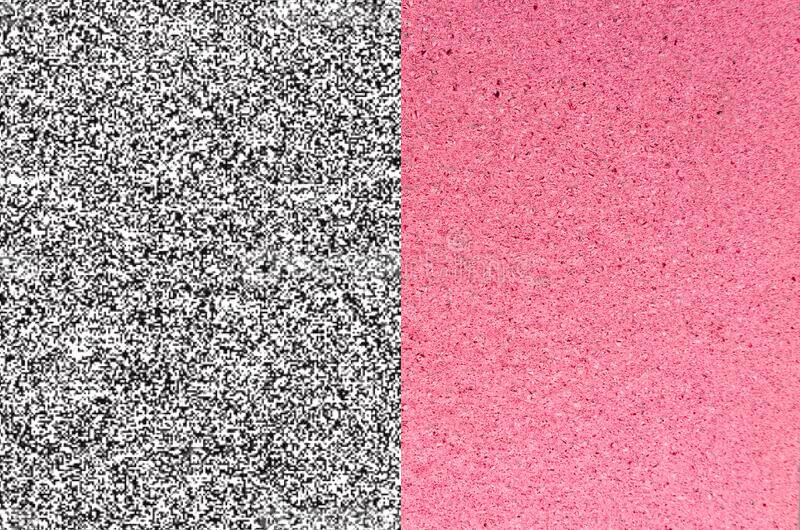 The difference between white and pink noise
